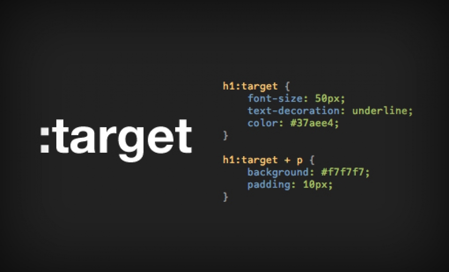 Трюки с псевдоклассом :target